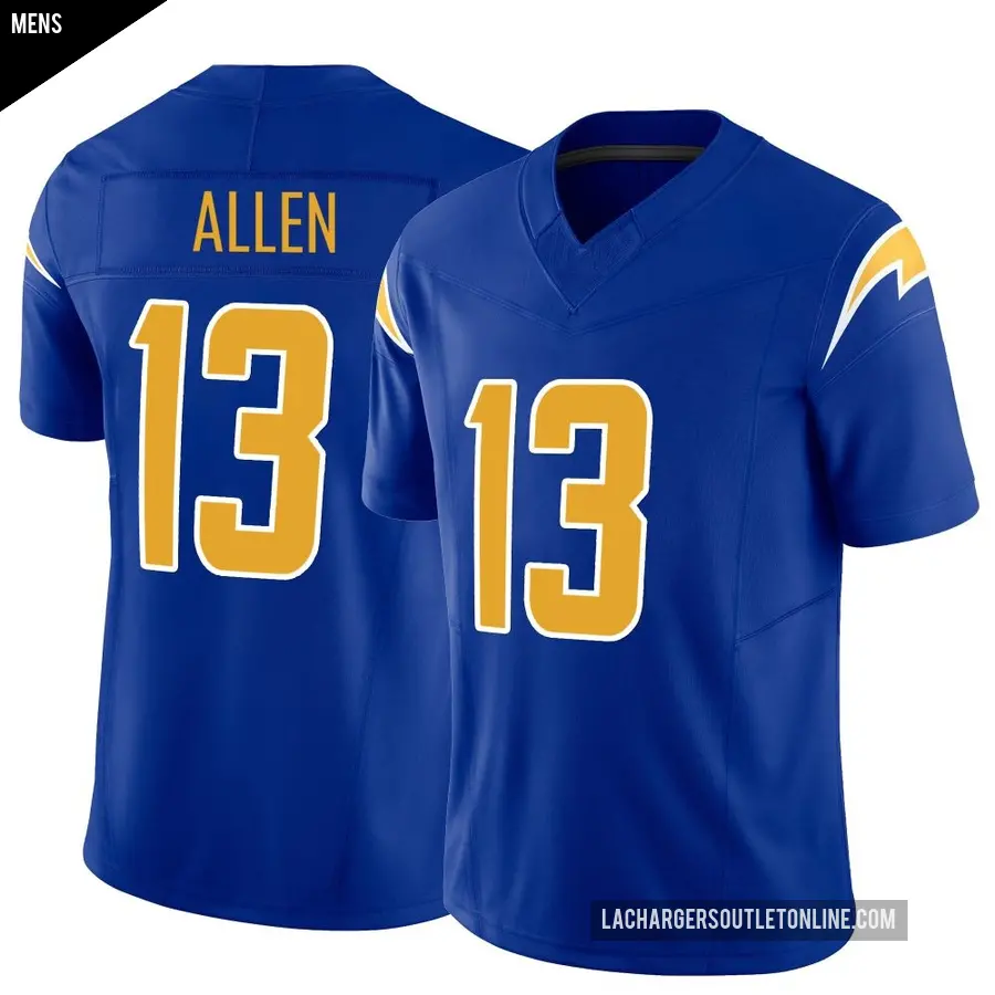 Men's Los Angeles Chargers ＃13 Keenan Allen Royal Limited Vapor F.U.S.E. Jersey